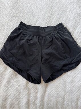 Lululemon Hotty Hot Women's Black Athletic Running Shorts